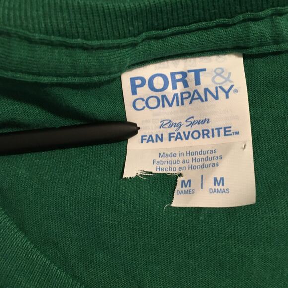 St Patrick's T-shirt Irish Drinking team sz M green - Picture 6 of 7